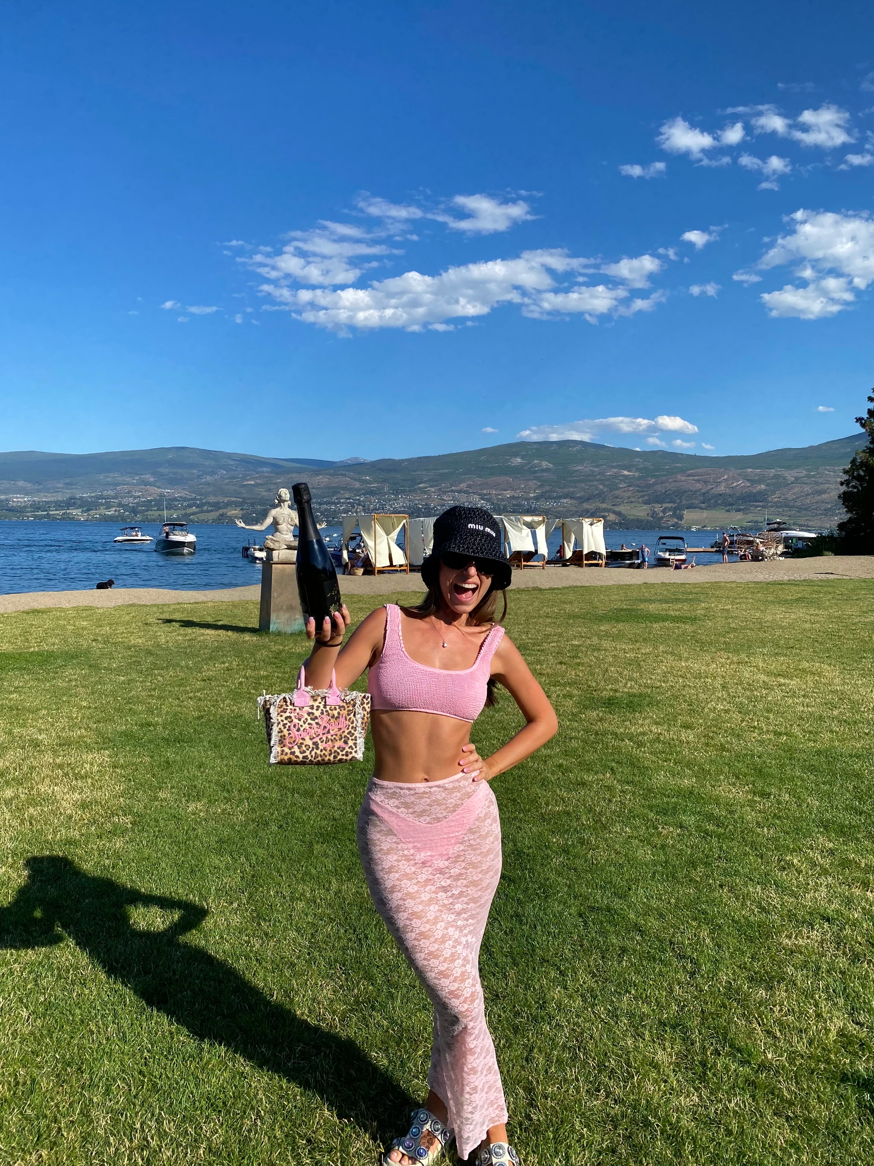 Pink Lace Skirt Coverup - Image 10