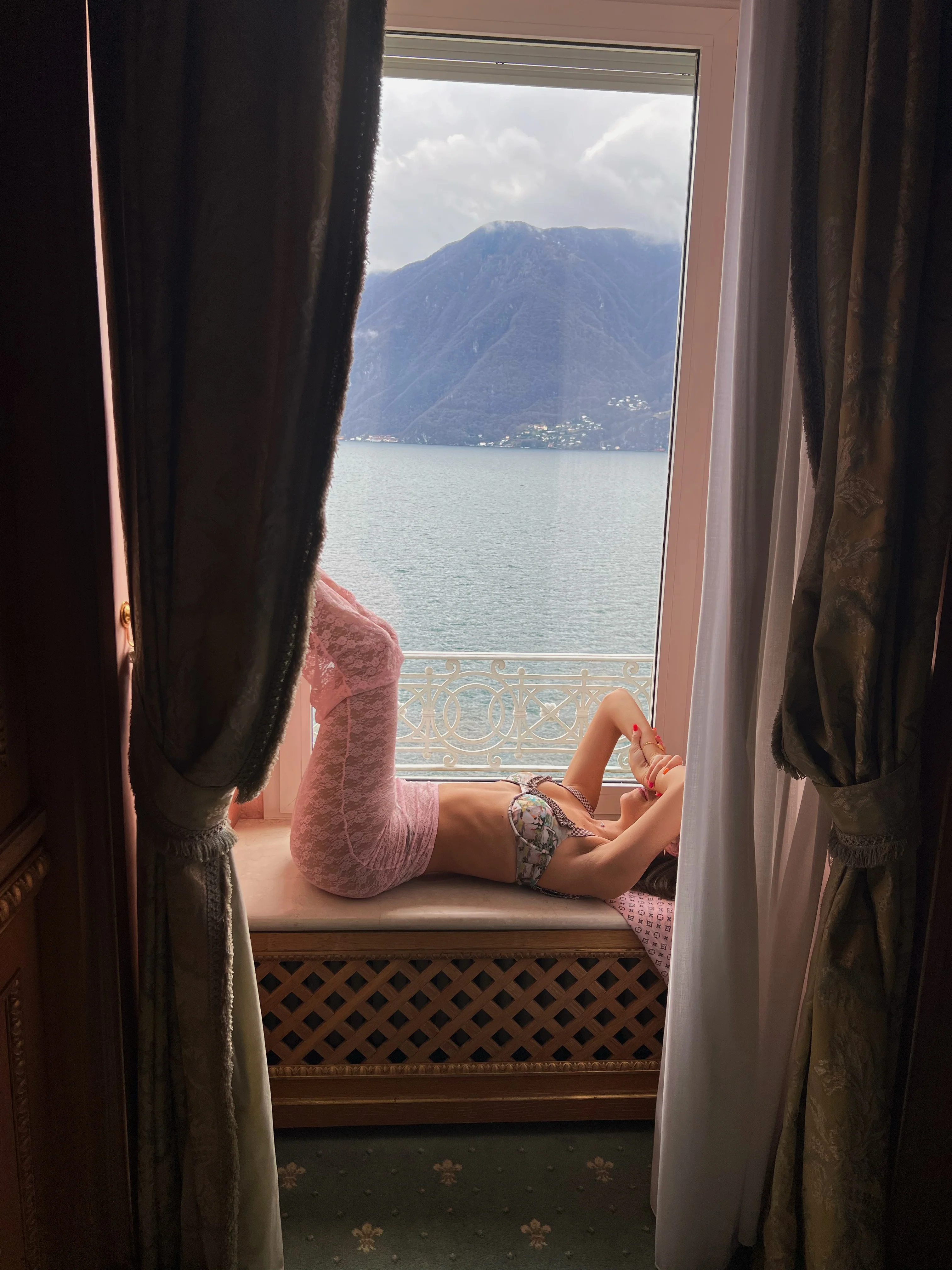 Pink Lace Skirt Coverup - Image 4